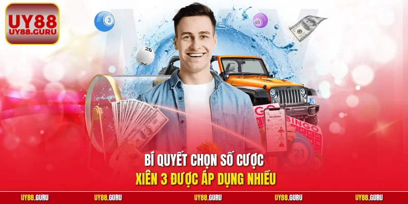 Bí quyết chọn số cược xiên 3 được áp dụng nhiều