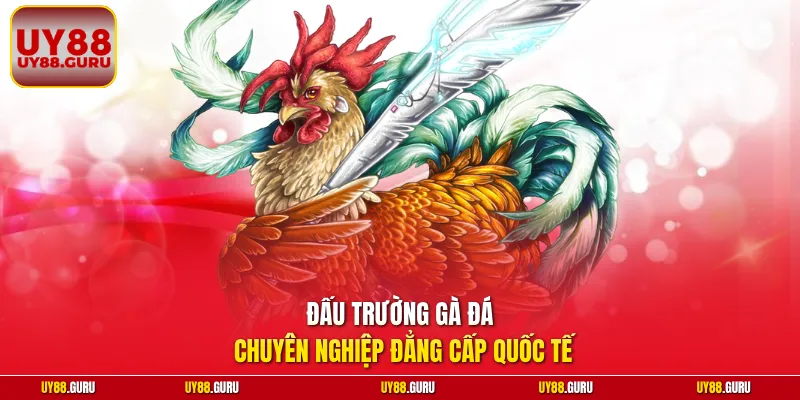 Đấu trường gà đá chuyên nghiệp đẳng cấp quốc tế