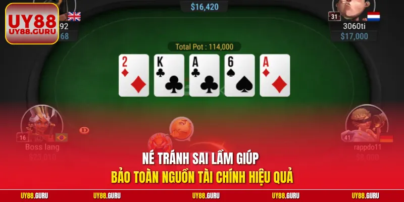 Né tránh sai lầm giúp bảo toàn nguồn tài chính hiệu quả.