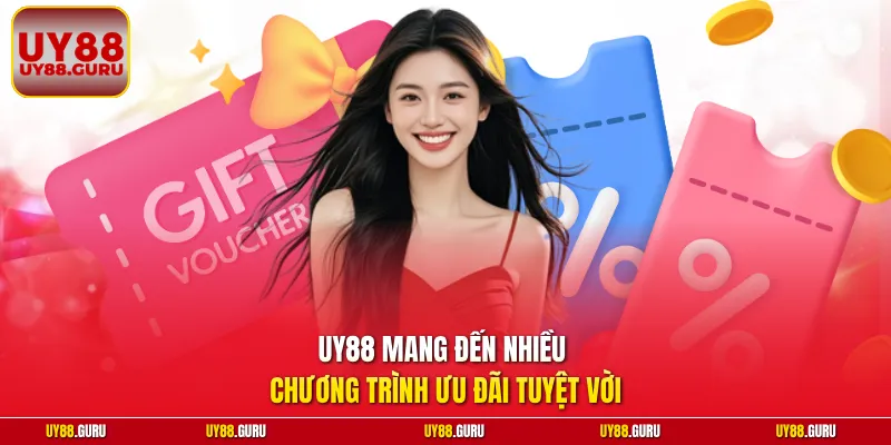 UY88 mang đến nhiều chương trình ưu đãi tuyệt vời